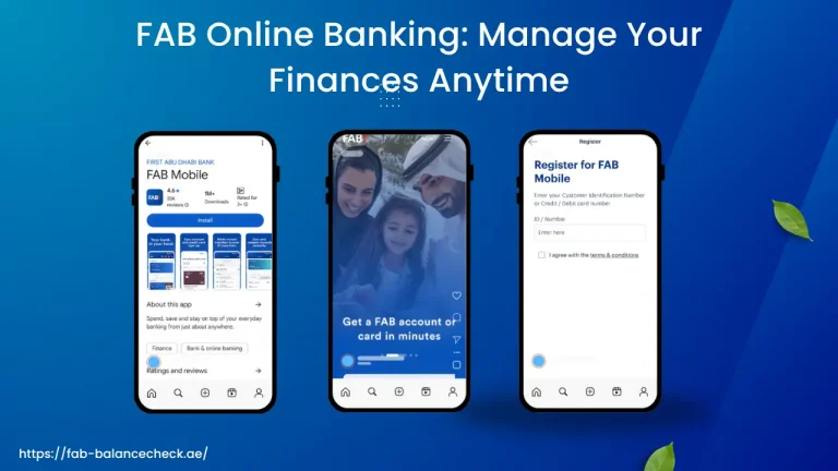 FAB Online Banking: Manage Your Finances Anytime