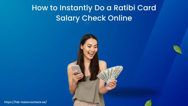Ratibi Card Salary Check: Easy Balance Inquiry & Benefits