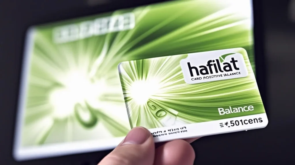 Check Hafilat Card Balance